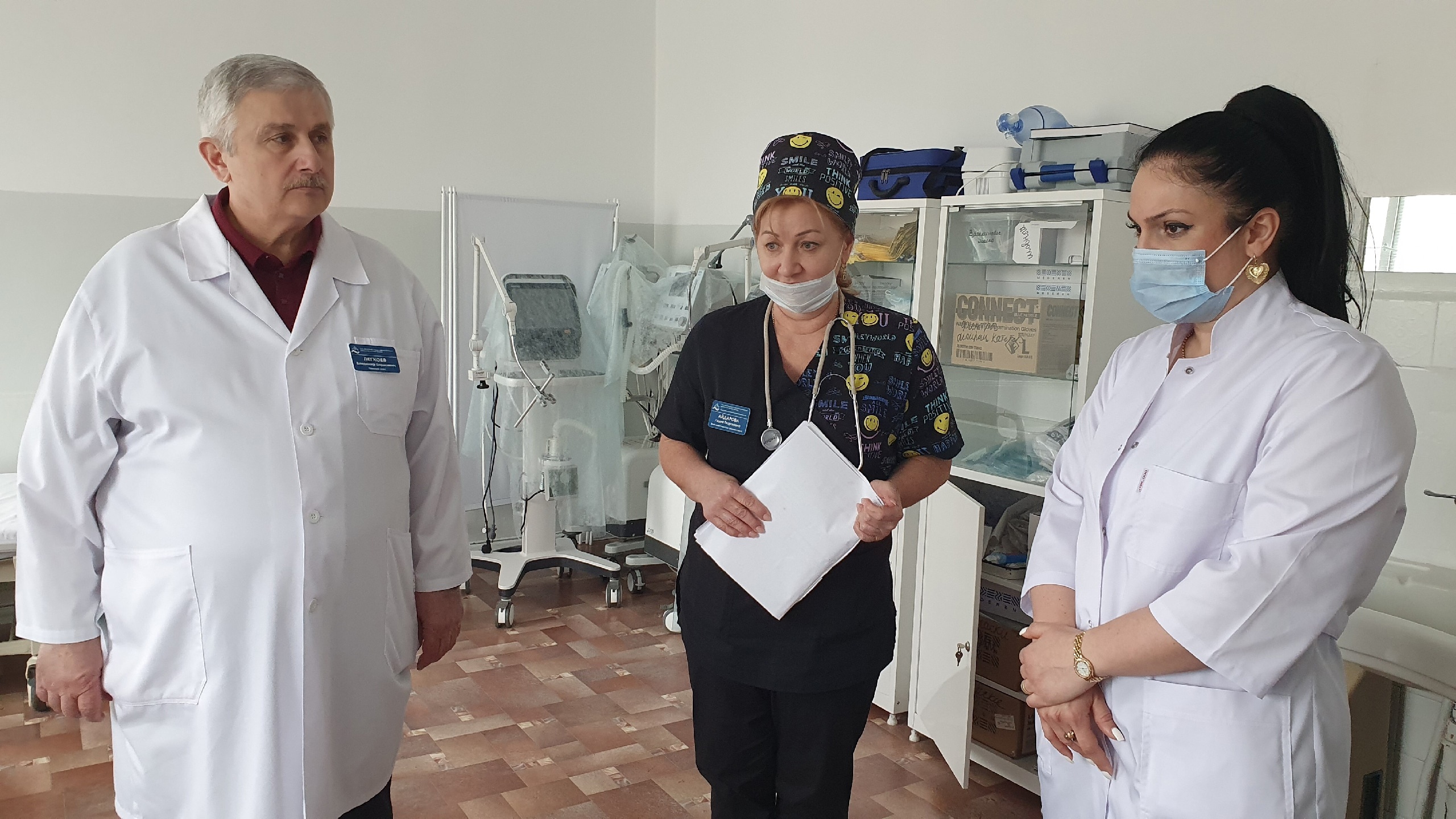 Первый заместитель министра здравоохранения РСО-Алания Тамара Томаева посетила Республиканский онкологический диспансер